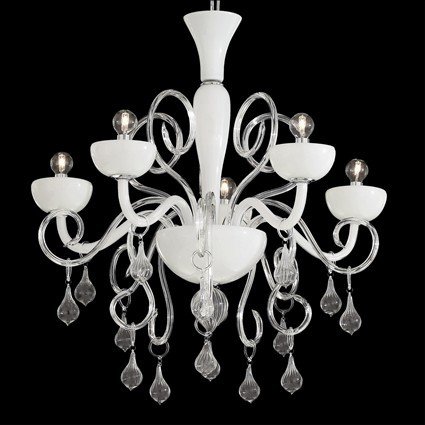 Candelabru alb elegant Lilly SP5